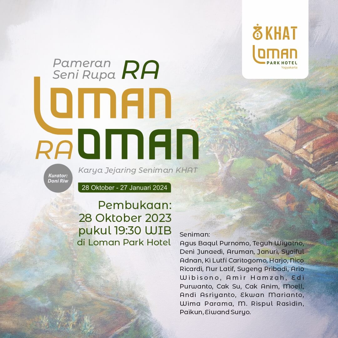 RA LOMAN RA UMAN | Pameran Seni Rupa